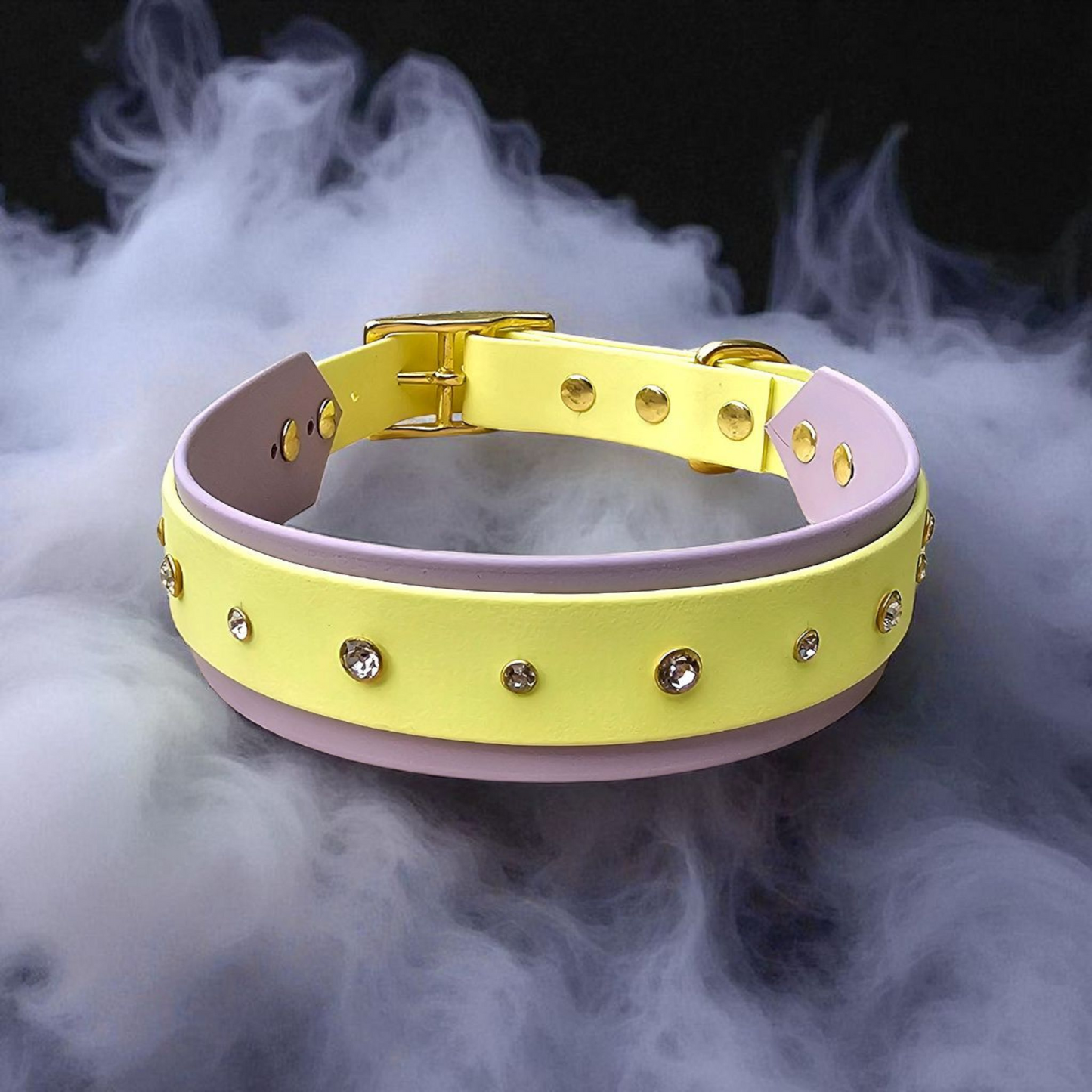 👑 Noblesse Gang – Colliers à strass double bande 💎