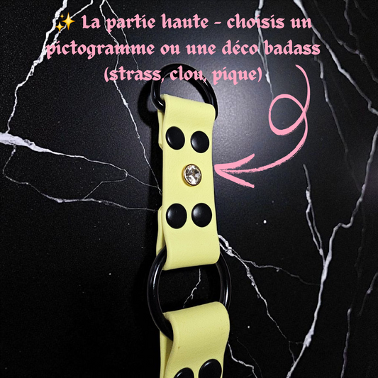 🔊 Gang'Voice – Rallonge de laisse personnalisée & ornée 💎