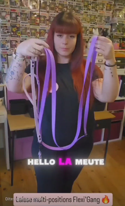 🔥Flexi’Gang – Laisse Multiposition⚡