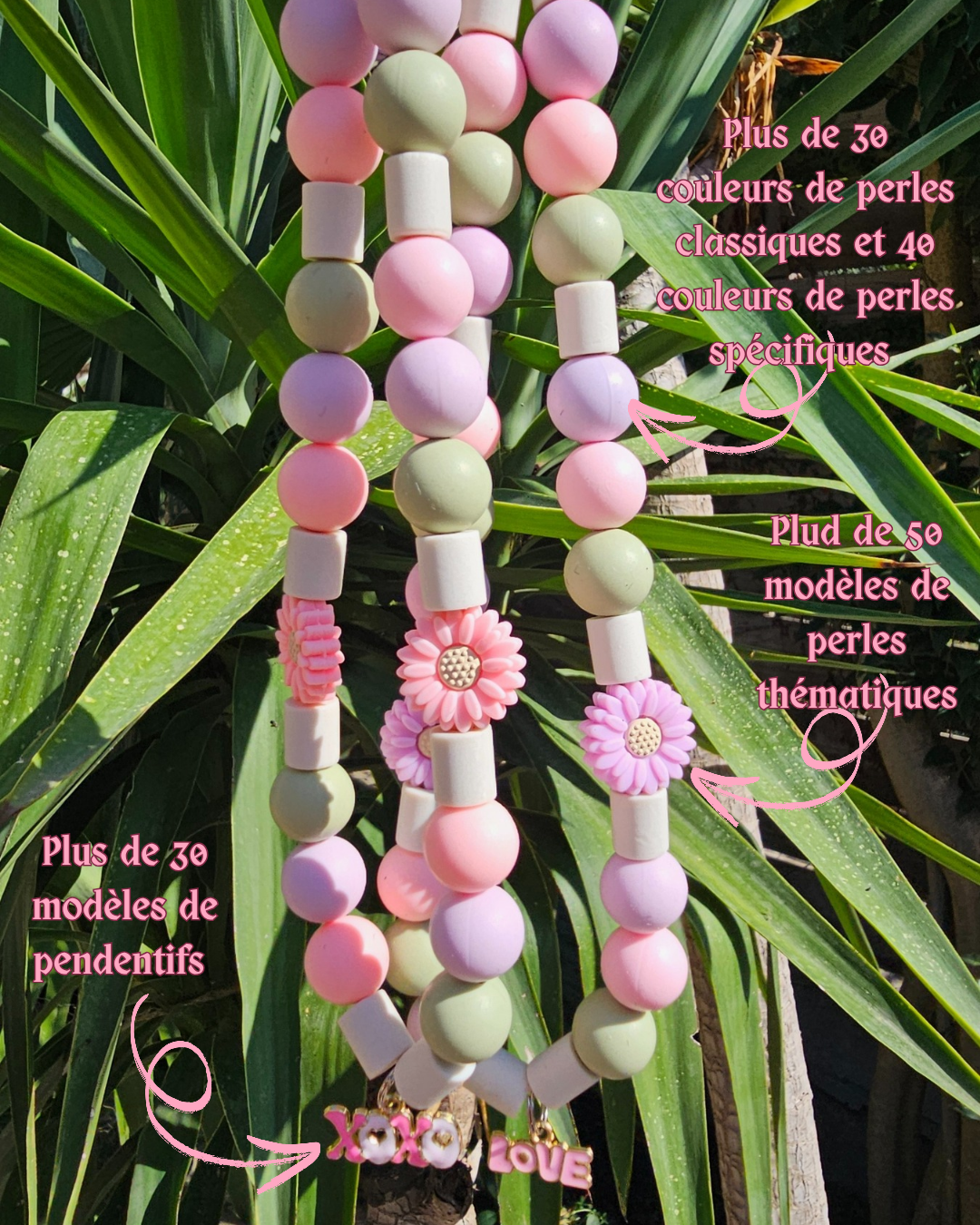 🕷️ Tick'Out – Colliers anti-tiques en perles 🌿