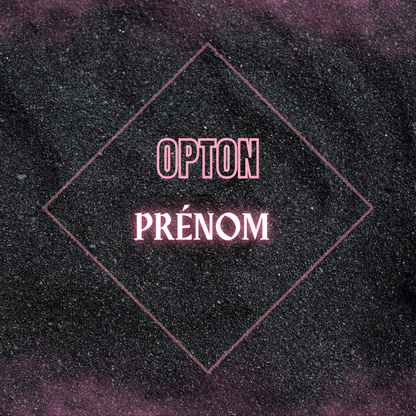 ✒️ Option Prénom✨️